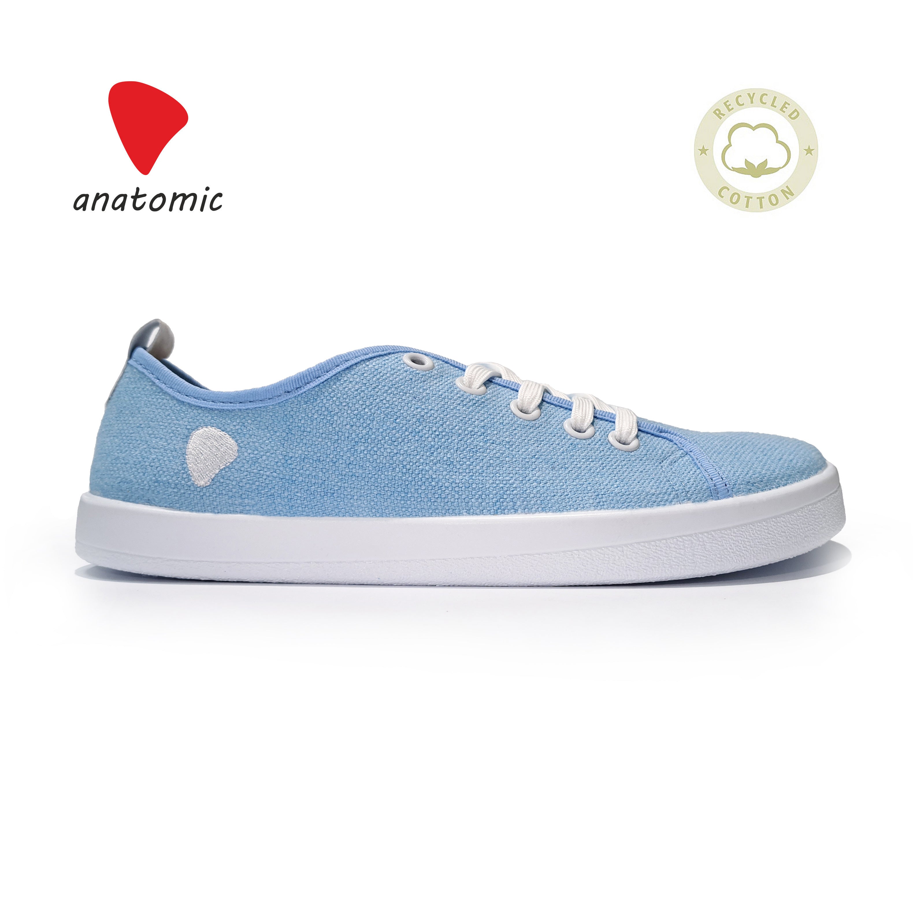 Zapatillas deportivas Respectful Starter Eco Light Blue para adultos - Anatómicas