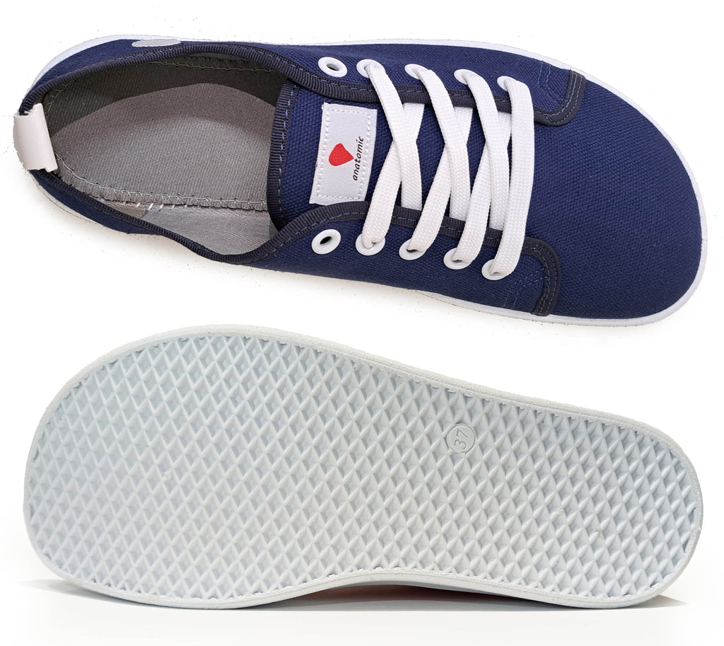 Zapatillas deportivas Respectful Starter para adultos en color azul - Anatómicas