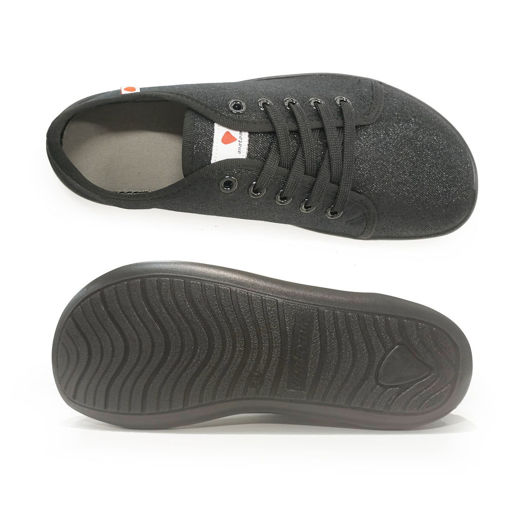 Zapatillas de lona natural para adultos respetuosas - Anatómicas