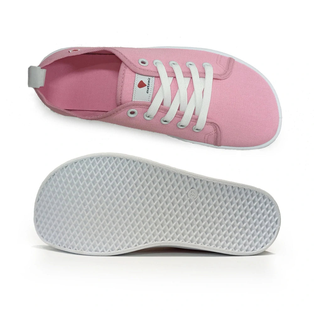 Zapatillas ecológicas Respectful Adult Starter en rosa brillante - Anatómicas